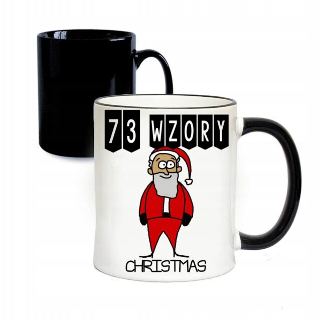 Kubek magiczny świąteczny - 73 wzory