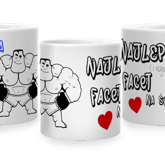 Kubek - Najlepszy Facet na Świecie + dowolne imię