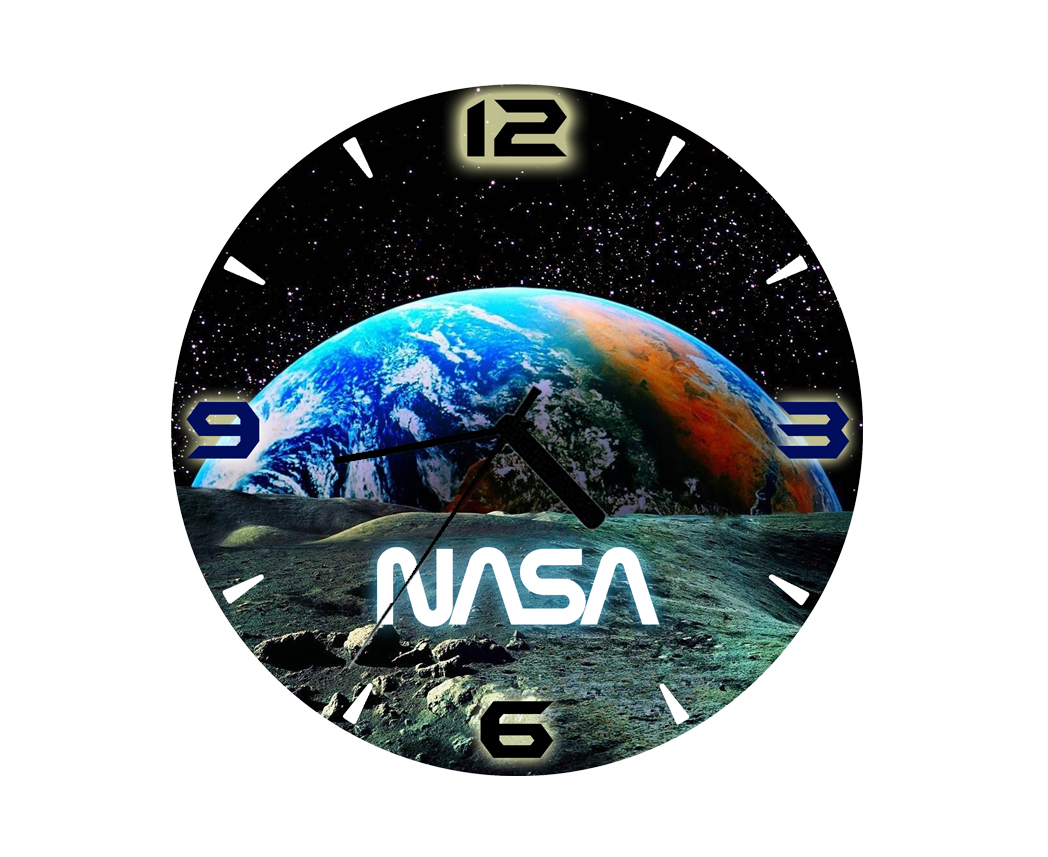 Zegar szklany - NASA