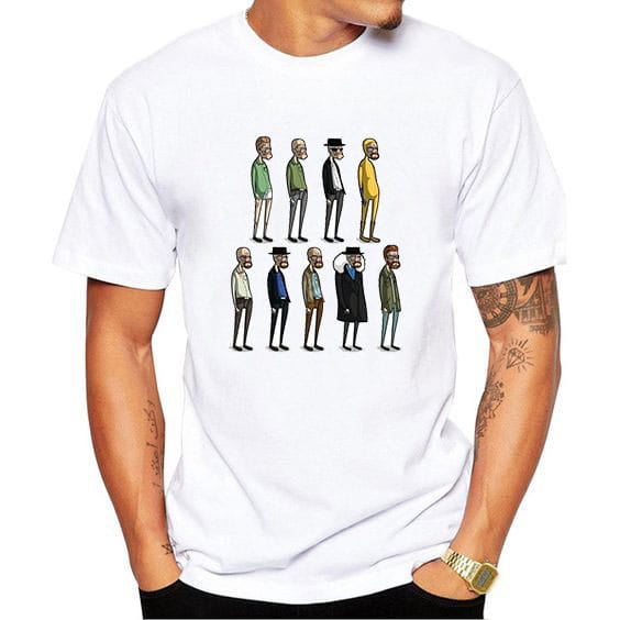Koszulka męska - Breaking Bad - Heisenberg Evolution