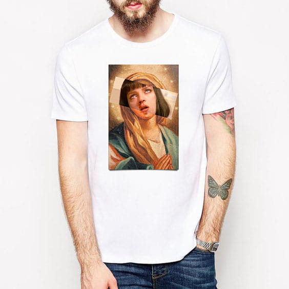 Koszulka męska - Pulp Fiction - Mia Wallace
