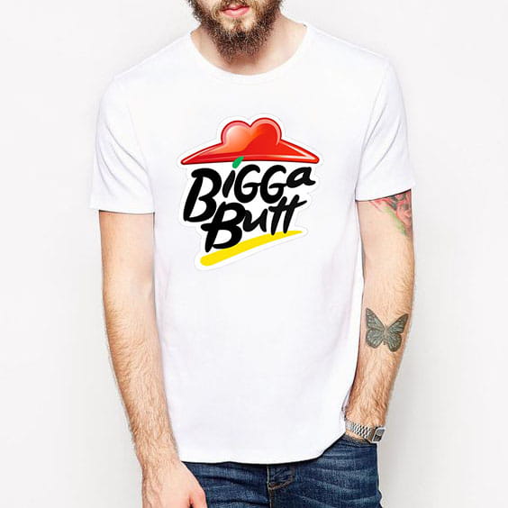 Koszulka męska - Bigga Butt - Pizza Hut