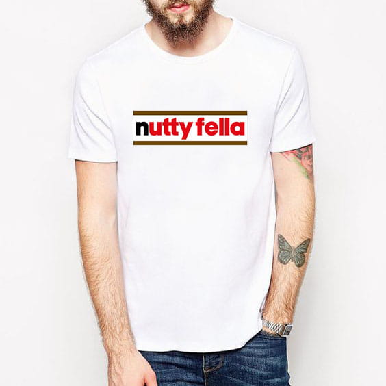 Koszulka męska - Nutty Fella - Nutella