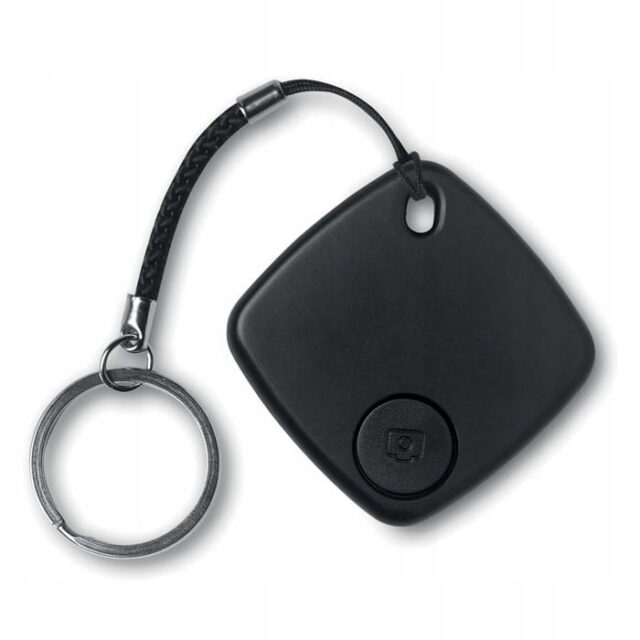 Przywoływacz telefonu, kluczy Bluetooth - czarny