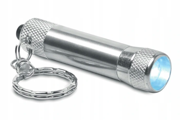 Aluminiowy brelok ~ latarka LED