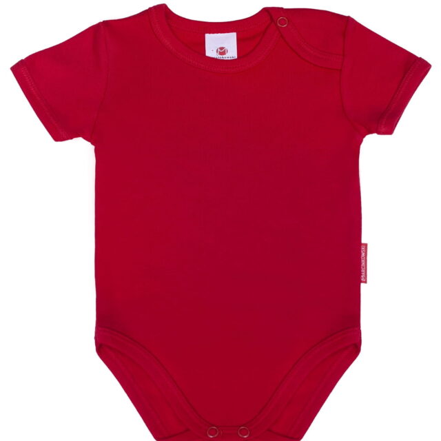 CZERWONE body  niemowlęce rozm.56-92 cm