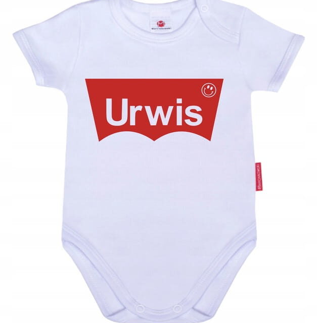Body Urwis - białe - różne rozmiary 56-92 cm