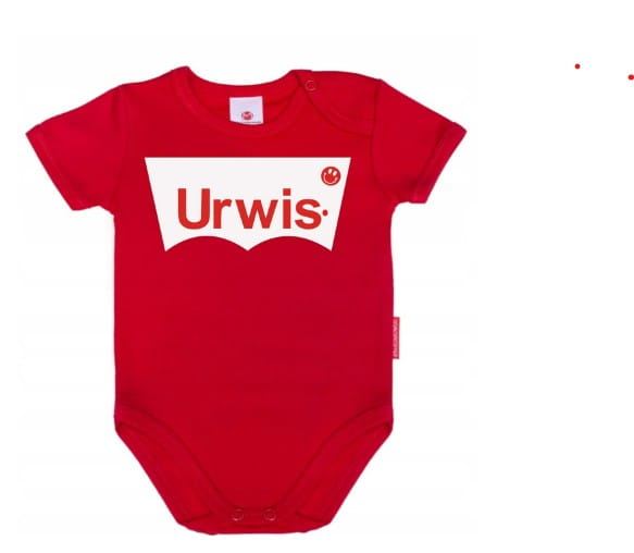 Body Urwis - czerwone - różne rozmiary 56-92 cm
