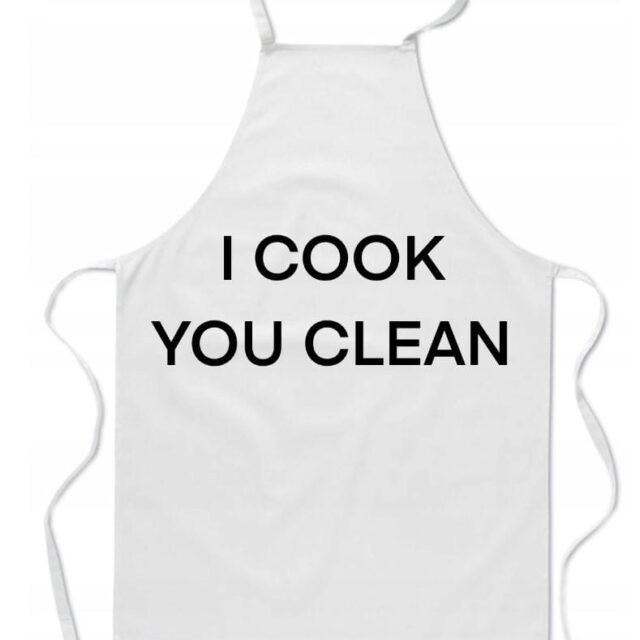 Fartuch kuchenny - I Cook, You Clean