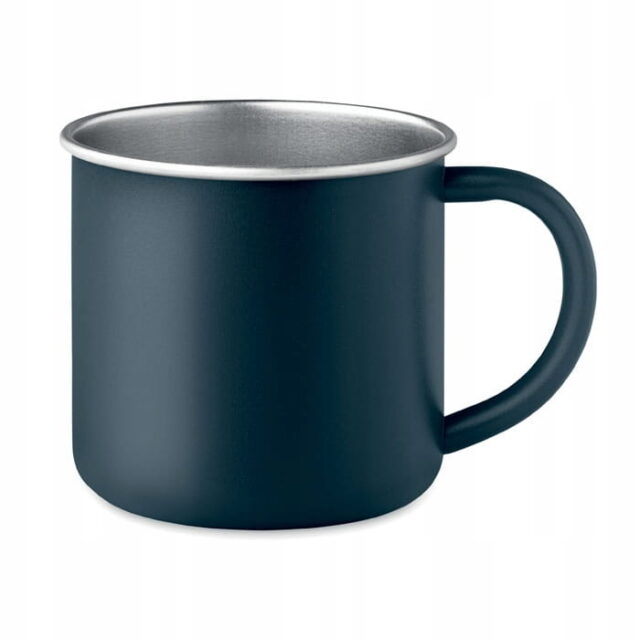 Kubek ze stali nierdzewnej 300 ml francuski granat