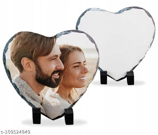 Kamienne Serce ramka granitowa serce 25x19 cm personalizowana ze zdjęciem - obrazek 5