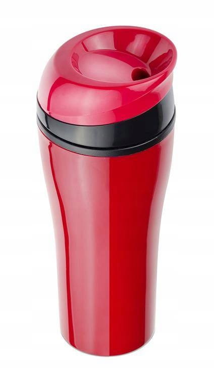 Kubek termiczny - 400 ml, czerwony