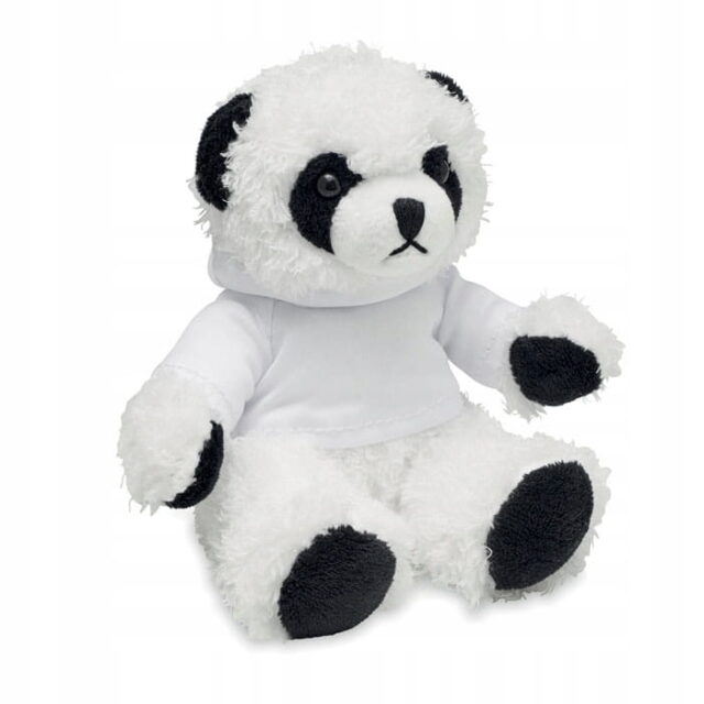 Maskotka Panda z bluzą + dowolny nadruk