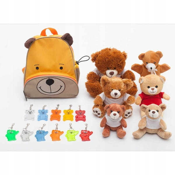 Plecak - Smiling Bear - do 20 l - obrazek 5