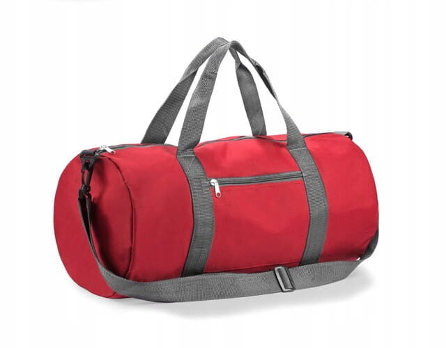 Torba sportowa - czerwona - 490 x 260 x 240 mm