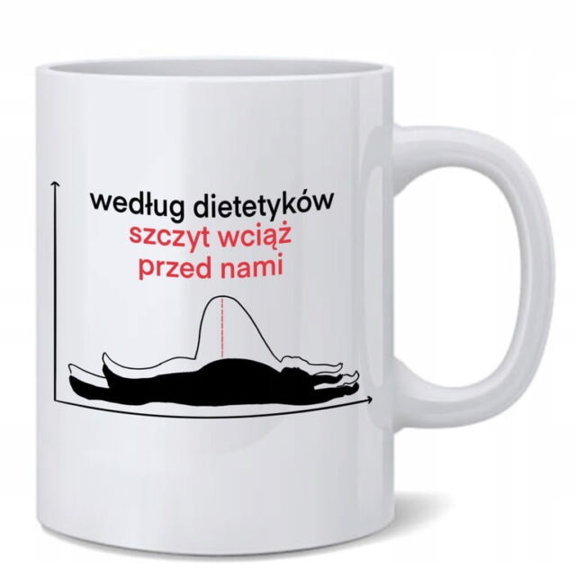 Kubek - Według dietetyków szczyt wciąż przed nami