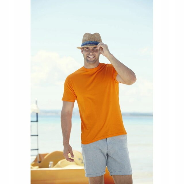 Koszulka męska - kolor pomarańczowy, orange - rozm. 3XL