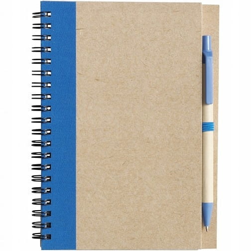 Notes w twardej okładce z długopisem