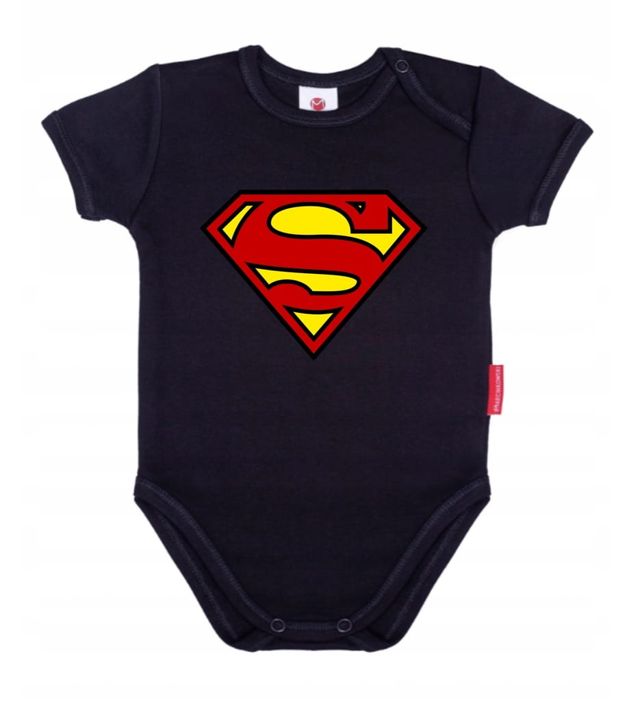 Body - Superman - 80 cm - różne kolory - obrazek 2