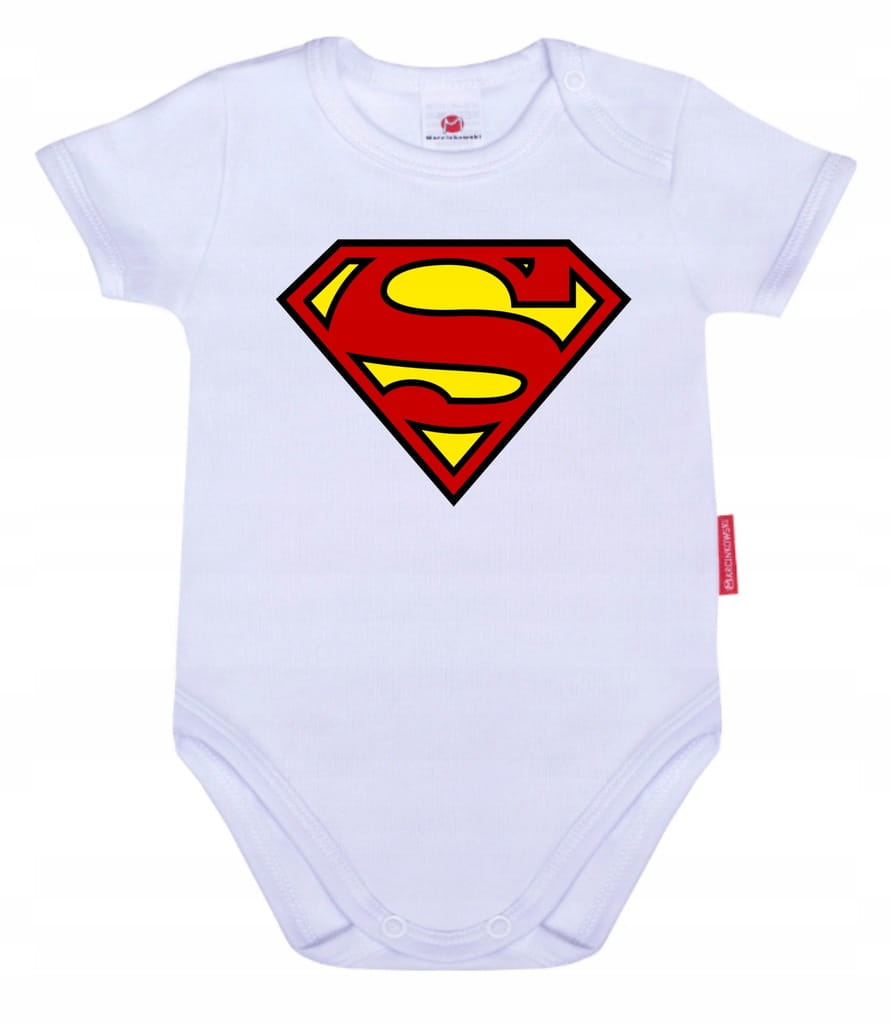 Body - Superman - 62 cm - różne kolory
