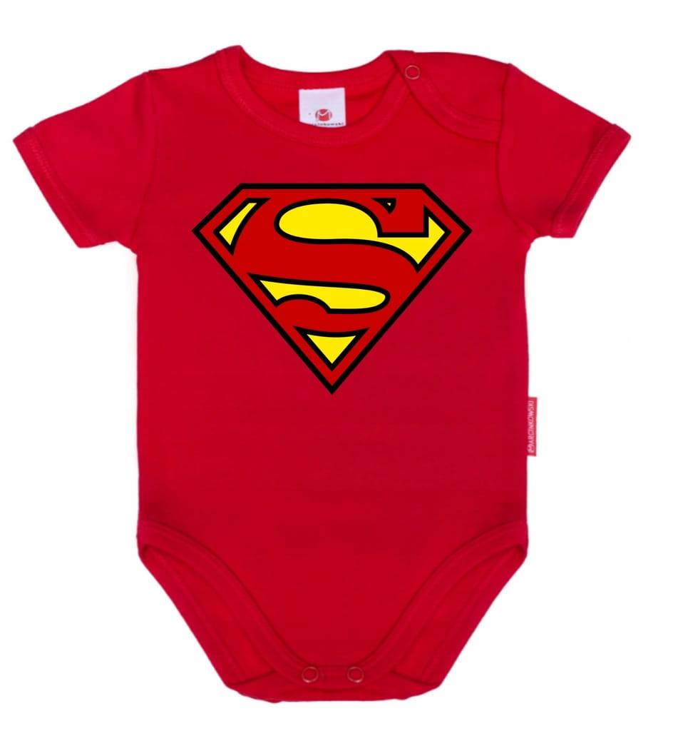 Body - Superman - 62 cm - różne kolory - obrazek 2