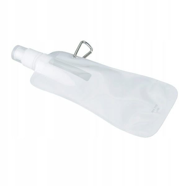 Składany bidon - Extra Flat - 480 ml - czerwony