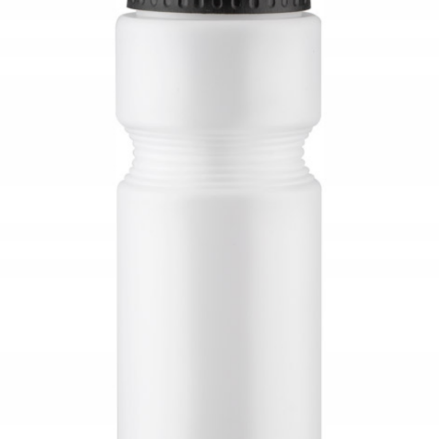 Bidon rowerowy - 750 ml - biały