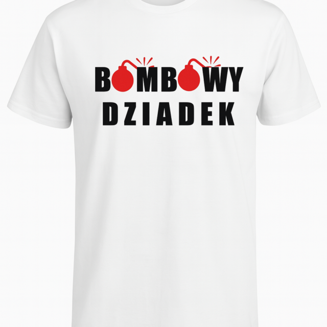 Koszulka męska - Bombowy Dziadek