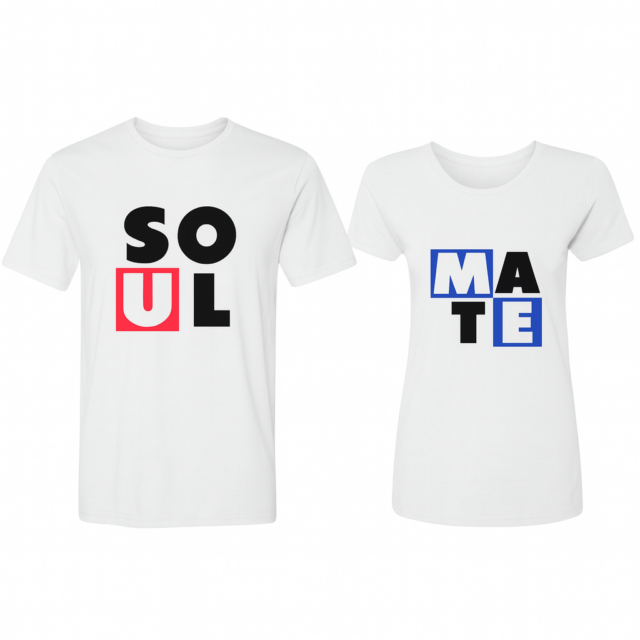 Zestaw koszulek dla Par - Soul Mate