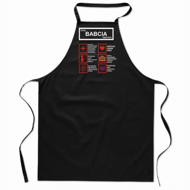 Fartuch kuchenny - Babcia Firma Roku