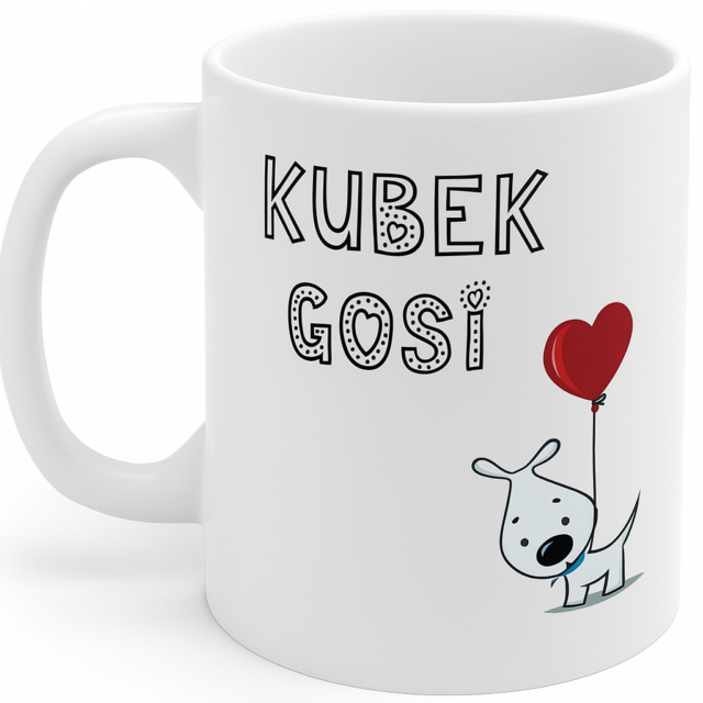 Kubek - Pies + dowolne imię