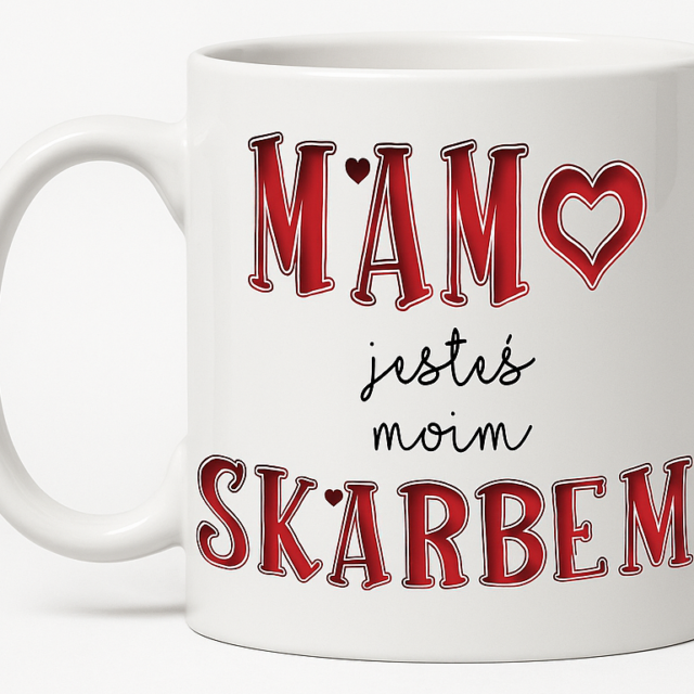Kubek - Mamo jesteś moim Skarbem