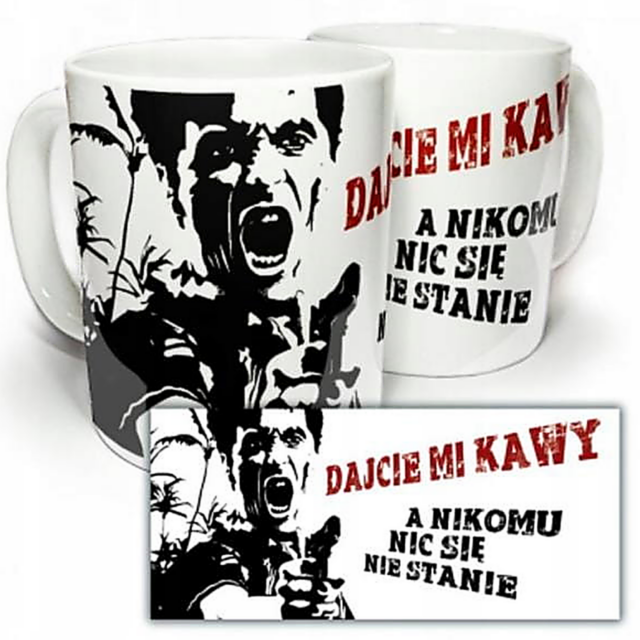 Kubek - Dajcie mi kawy, a nikomu nic się nie stanie