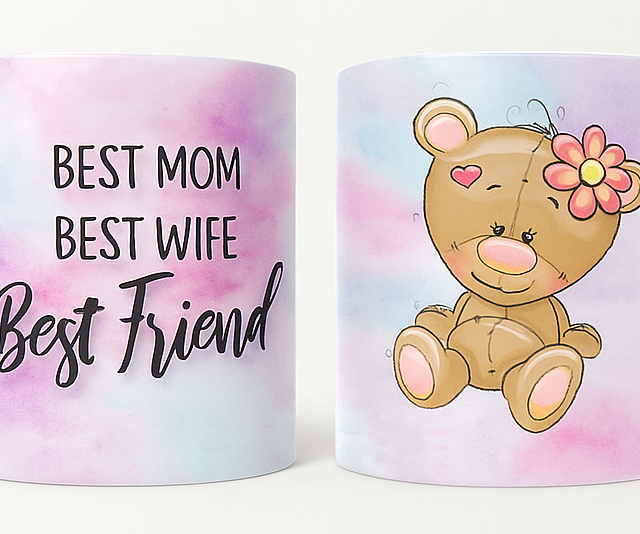 Kubek - Best Mom, Best Wife, Best Friend