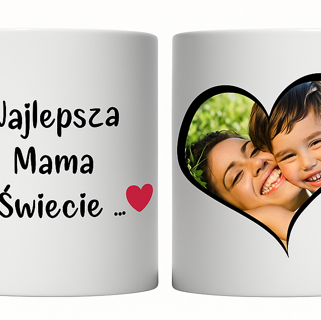 Kubek - Najlepsza Mama na świecie + zdjęcie