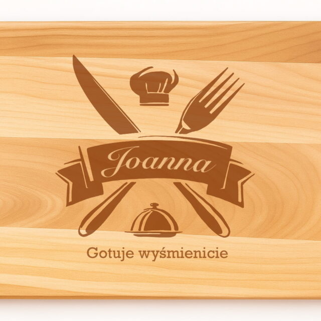 Deska - Gotuje wyśmienicie + imię