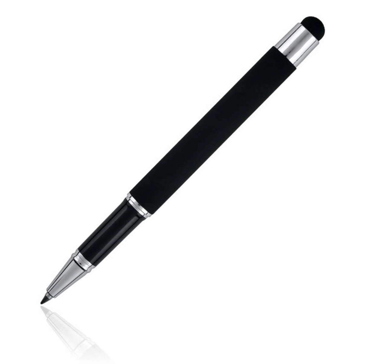 Metalowy zestaw biznesowy Pierre Cardin - wizytownik, pióro kulkowe i touchpen - obrazek 10