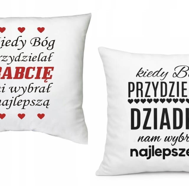 Poduszka - dla Dziadka i Babci - 2 szt.