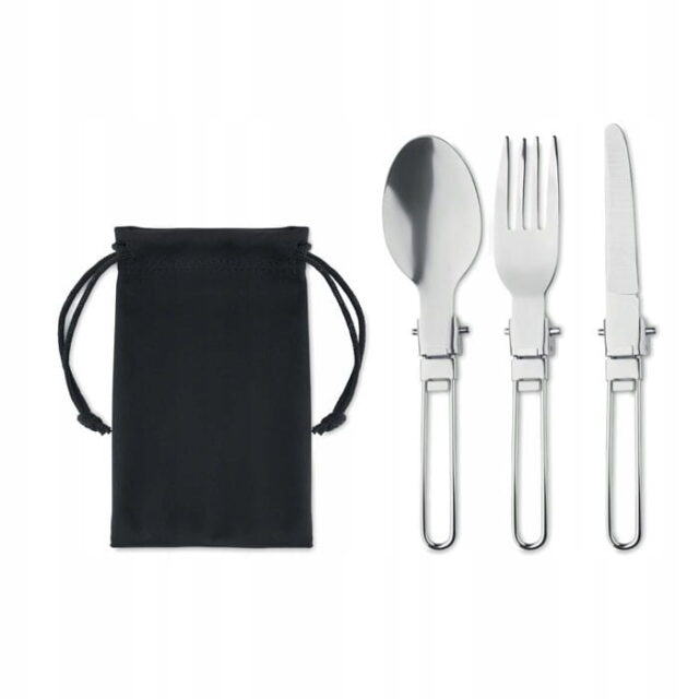 Sztućce turystyczne składane - podróżne