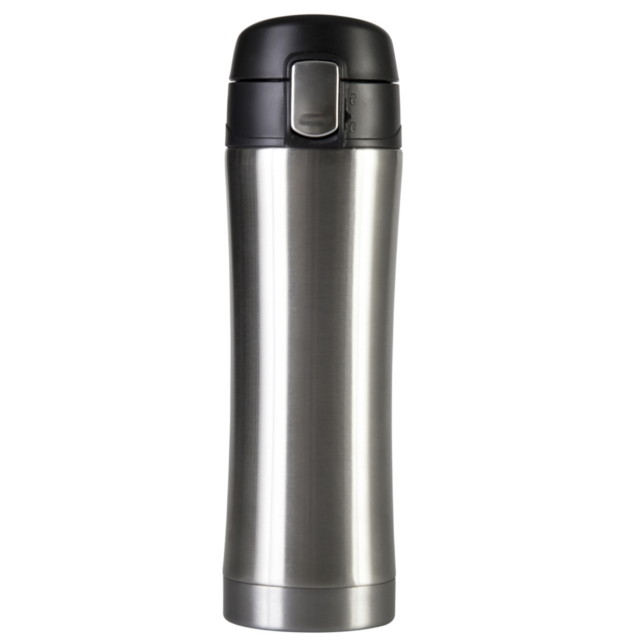 Kubek termiczny - 400 ml, srebrny