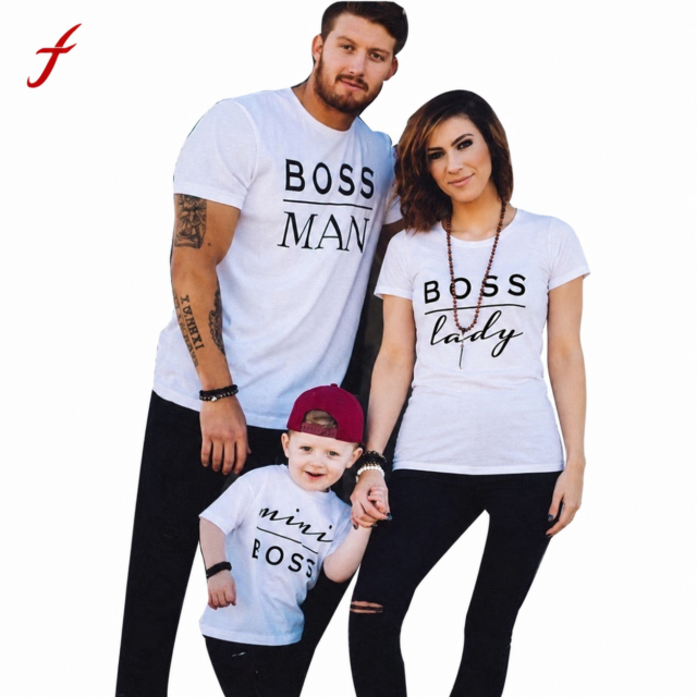 Koszulki - Zestaw Rodzinny - Boss - różne kolory