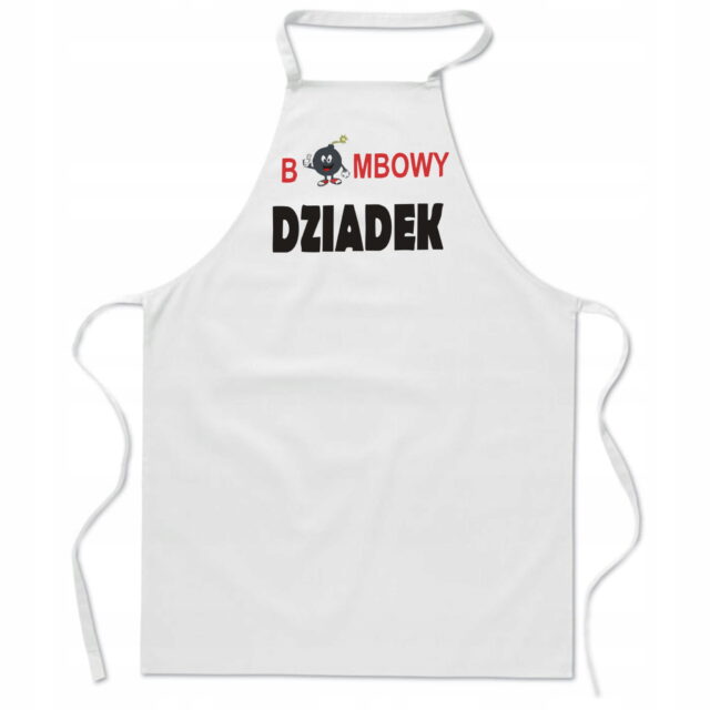 Fartuch kuchenny - Bombowy Dziadek