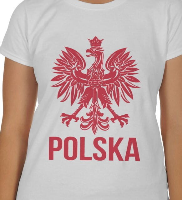 Koszulka damska - Polska, dla Kibica