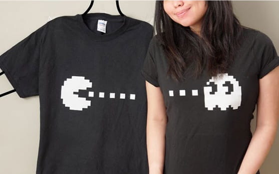 Zestaw koszulek dla Par - Pac Man