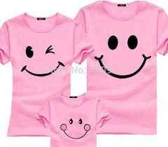 Koszulki Rodzinne ~ Smile 3szt