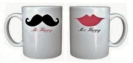 Kubki - Mr & Mrs Happy