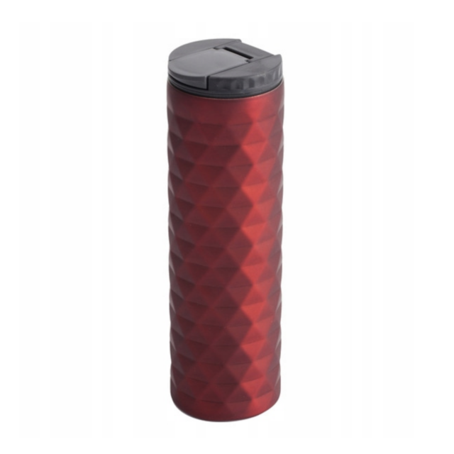 Kubek termiczny, czerwony - 450 ml