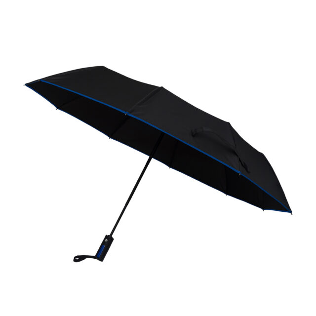 Parasol składany Clarimo, niebieski