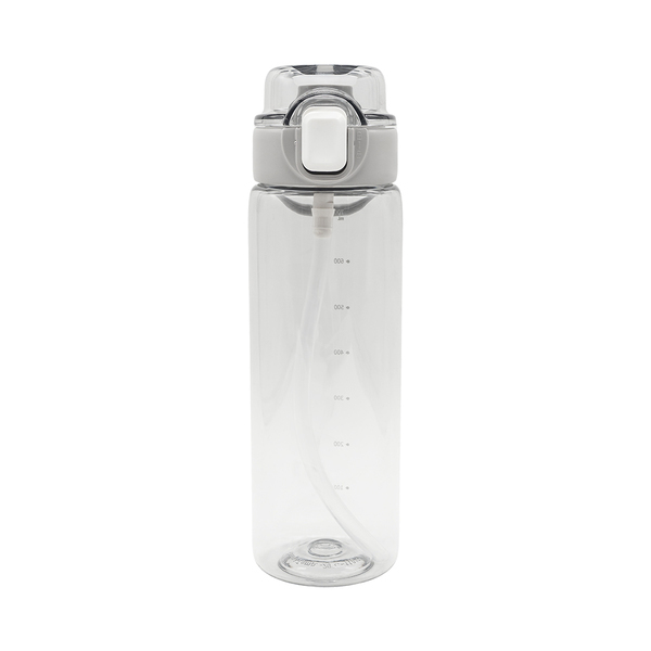 Bidon ze słomką Amad 800 ml, szary