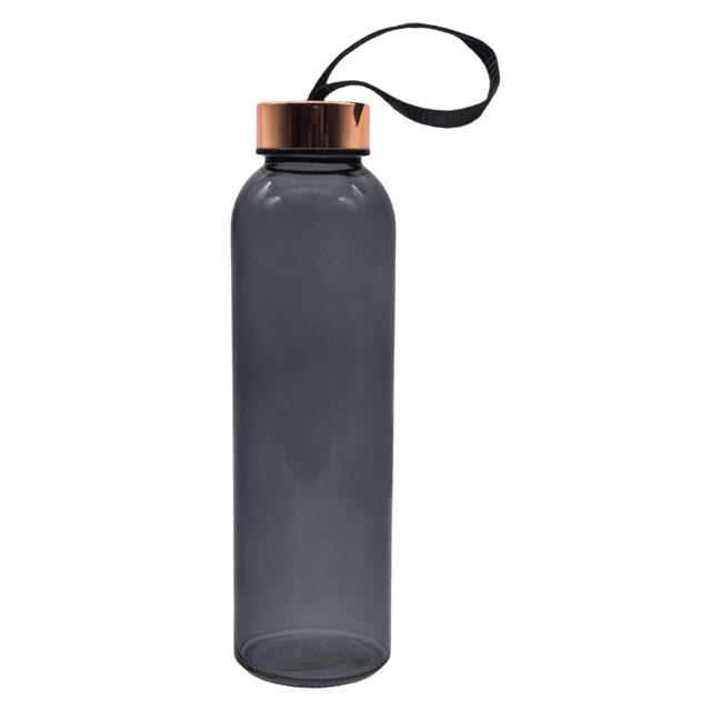 Butelka szklana Lux 500 ml, złoty